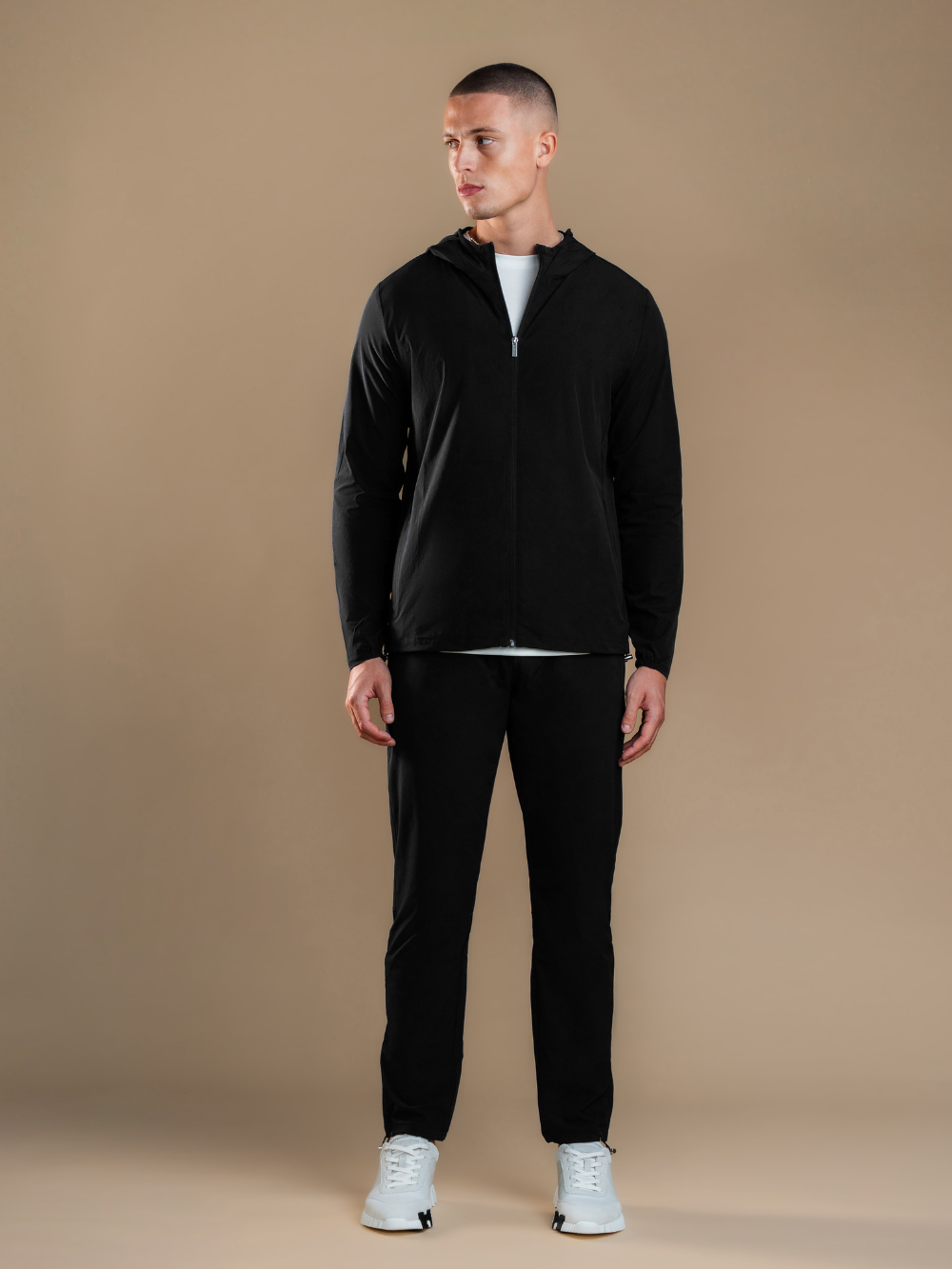 Tech Windbreaker - Black