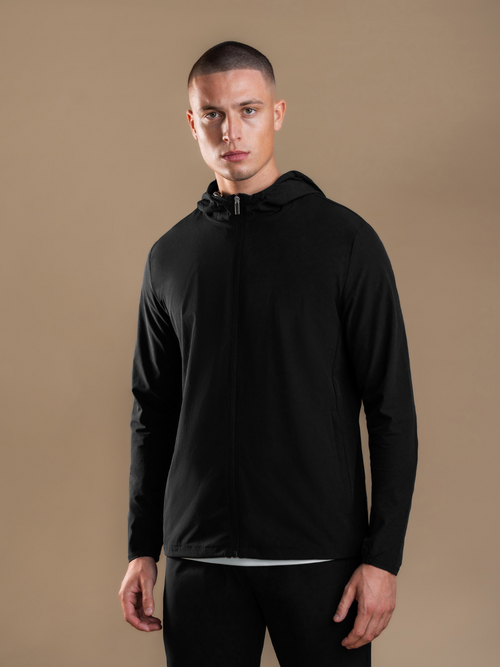 Tech Windbreaker - Black