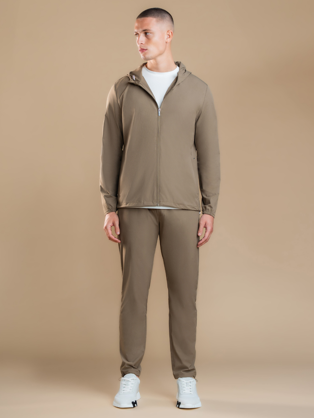 Tech Windbreaker - Mocca