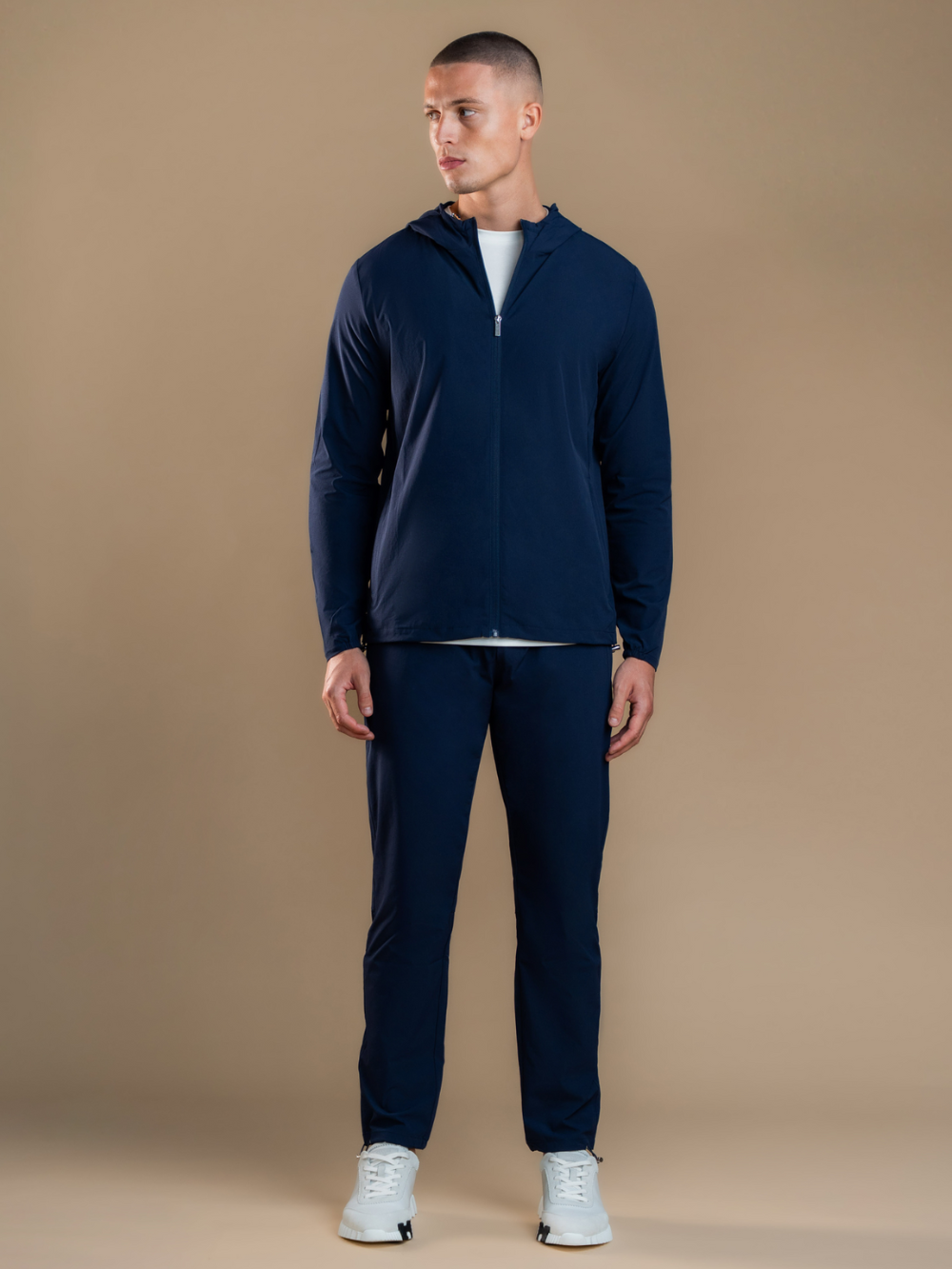 Tech Windbreaker - Navy