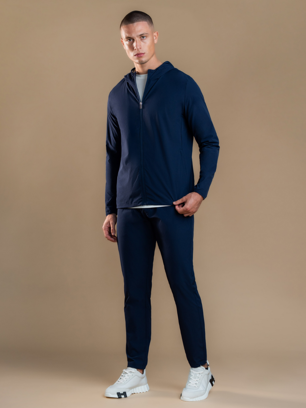 Tech Windbreaker - Navy